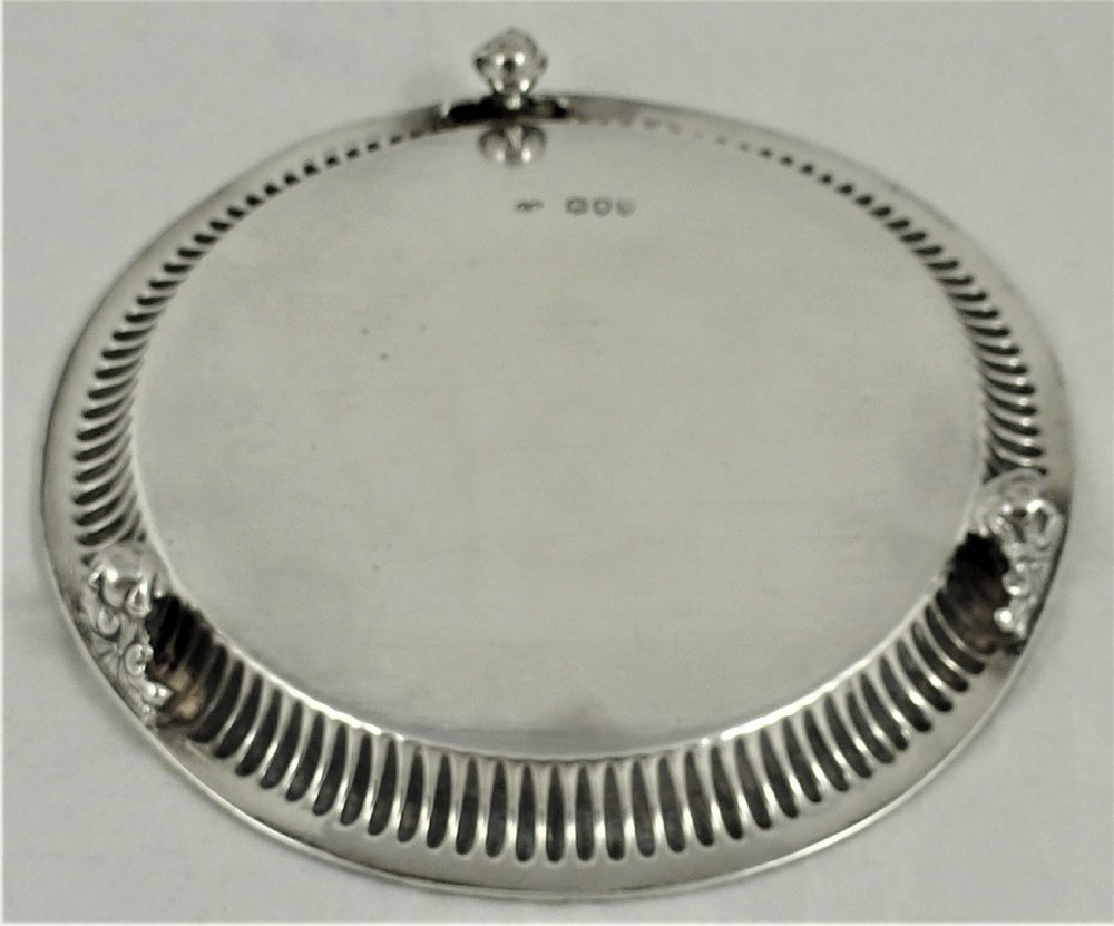 A Victorian Sterling Silver Salver View V