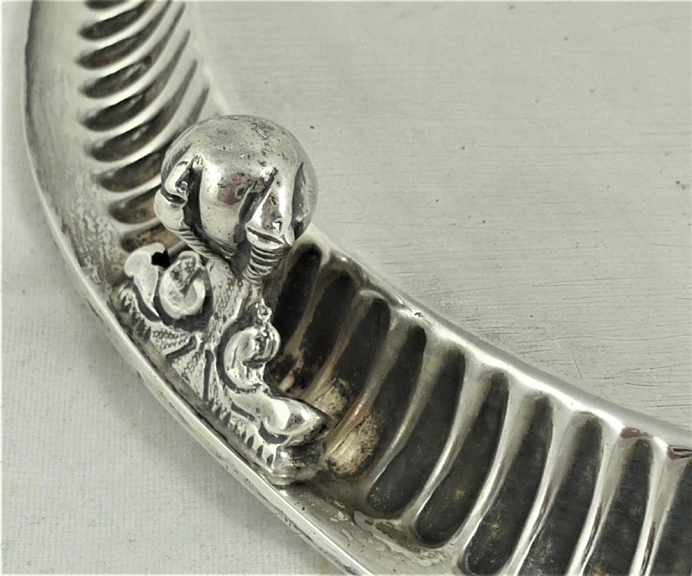 A Victorian Sterling Silver Salver View VII