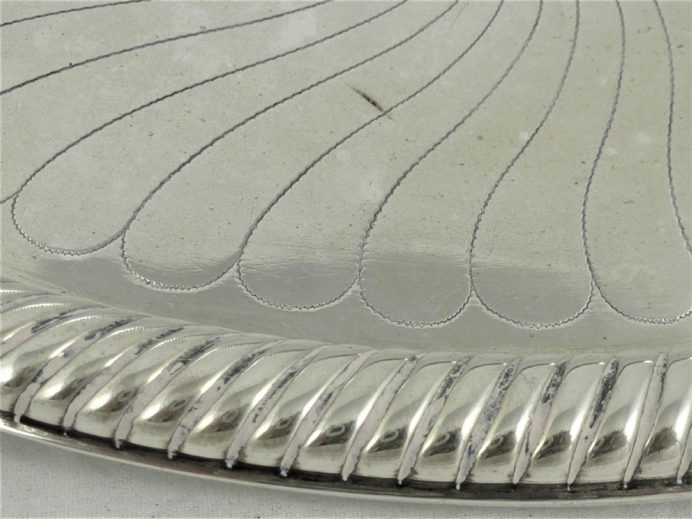 An Austrian Circa 1900 Silver Dish View IV