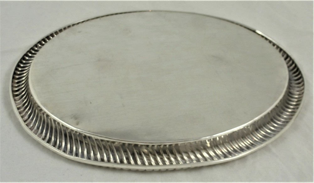 An Austrian Circa 1900 Silver Dish View VI