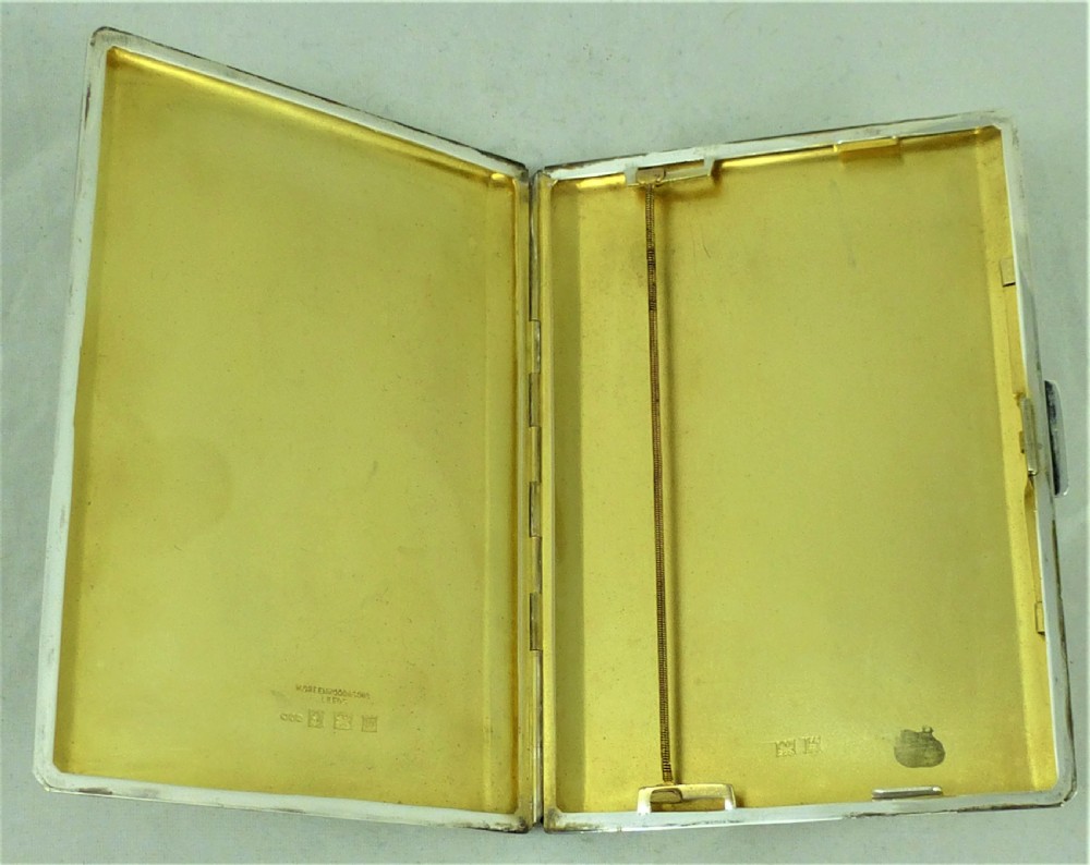 A Sterling Silver Cigarette Case View VI
