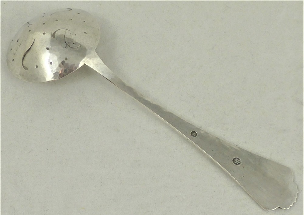 Danish Solid Silver Sugar Sifter View II