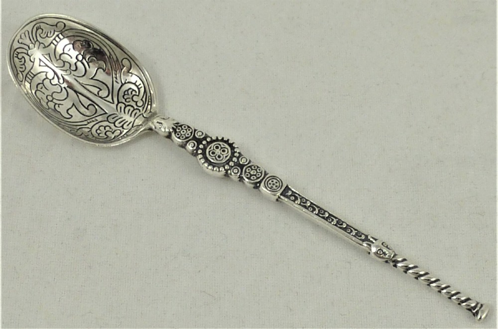 Hallmarked Silver 1936 Anointing Spoon