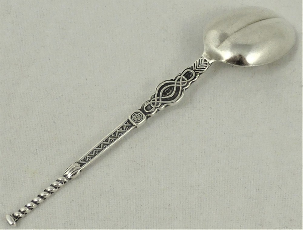 Hallmarked Silver 1936 Anointing Spoon View II