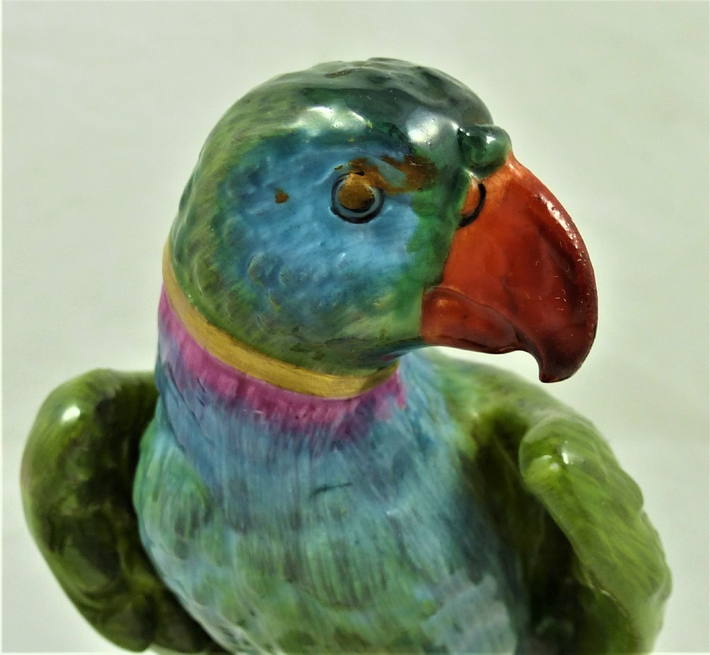 Meissen Style Porcelain Parrot View VII