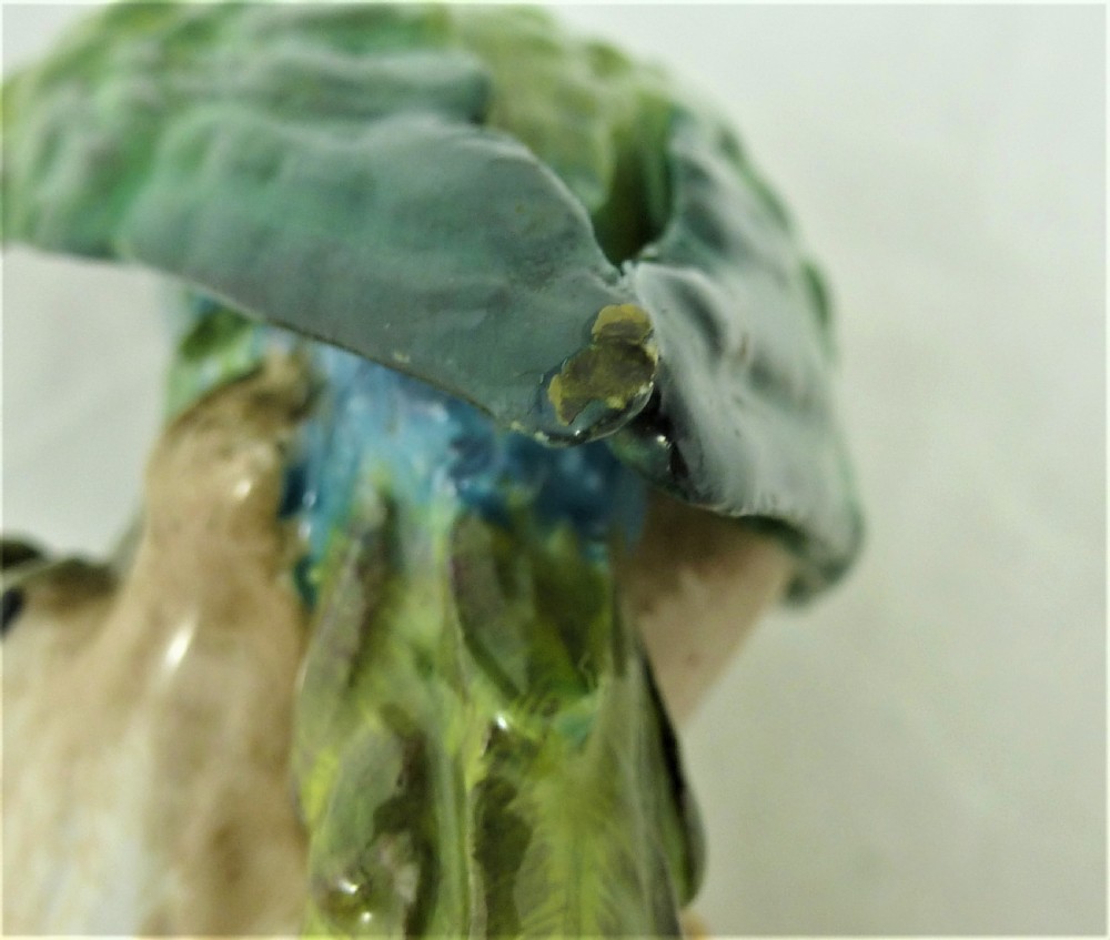 Meissen Style Porcelain Parrot View IX