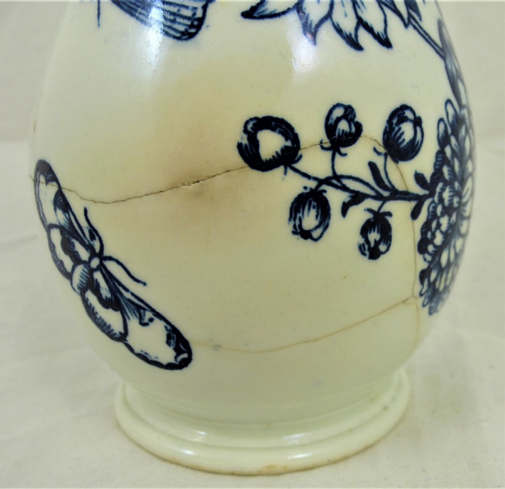 18th Century Worcester Sparrow Beak Jug View VII