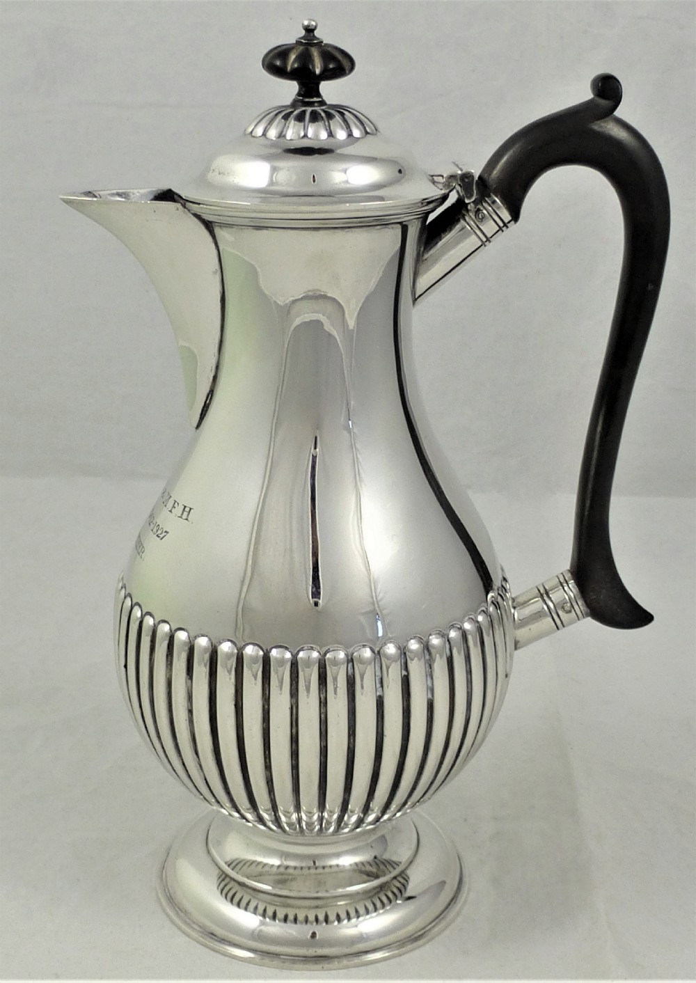 William Hutton & Sons Silver Hot Water Pot View III