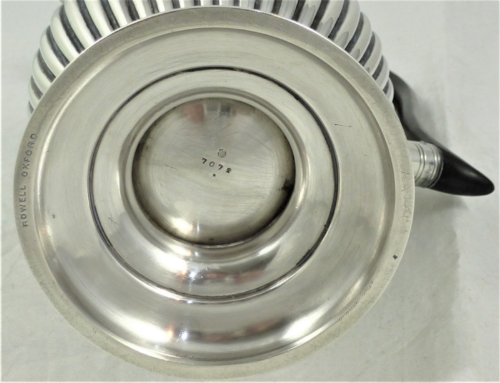 William Hutton & Sons Silver Hot Water Pot View VII