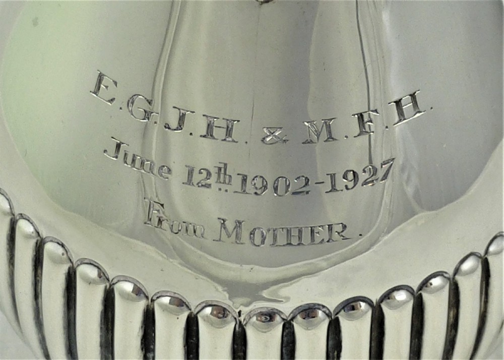 William Hutton & Sons Silver Hot Water Pot View X
