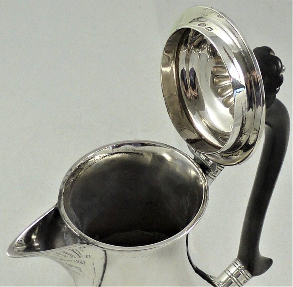 William Hutton & Sons Silver Hot Water Pot View XIII