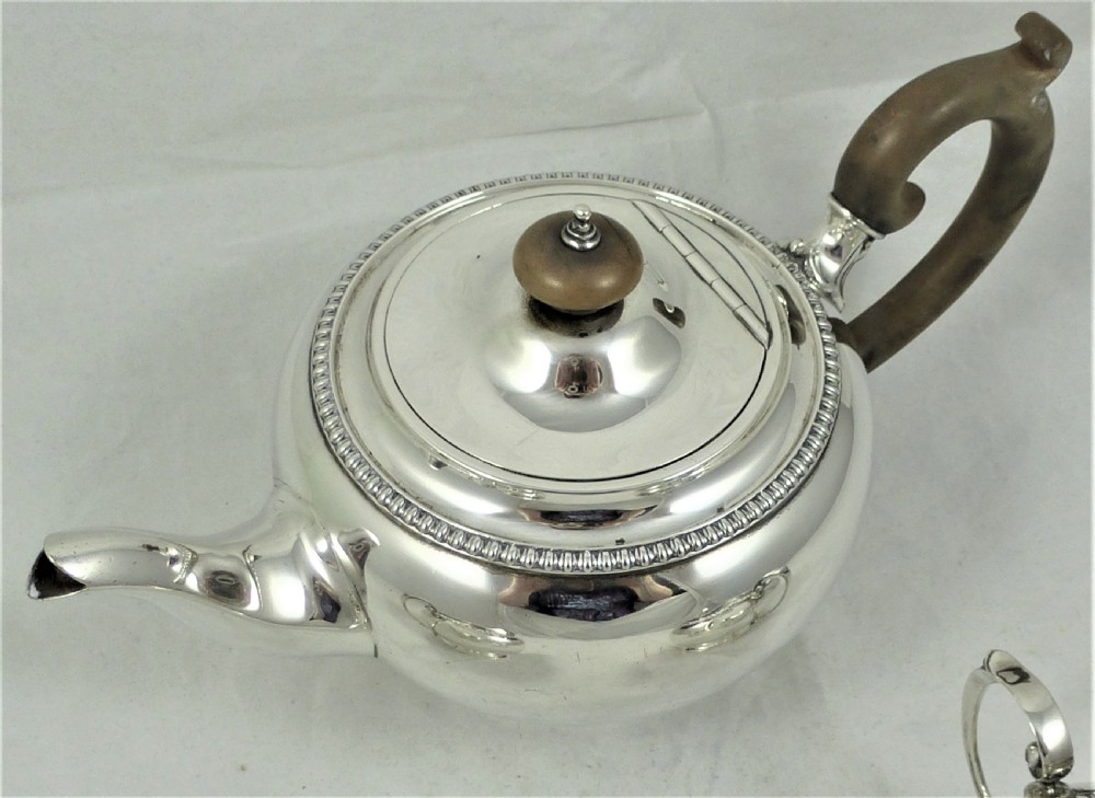 Asprey & Co Silver Three Piece Tea Set View IX