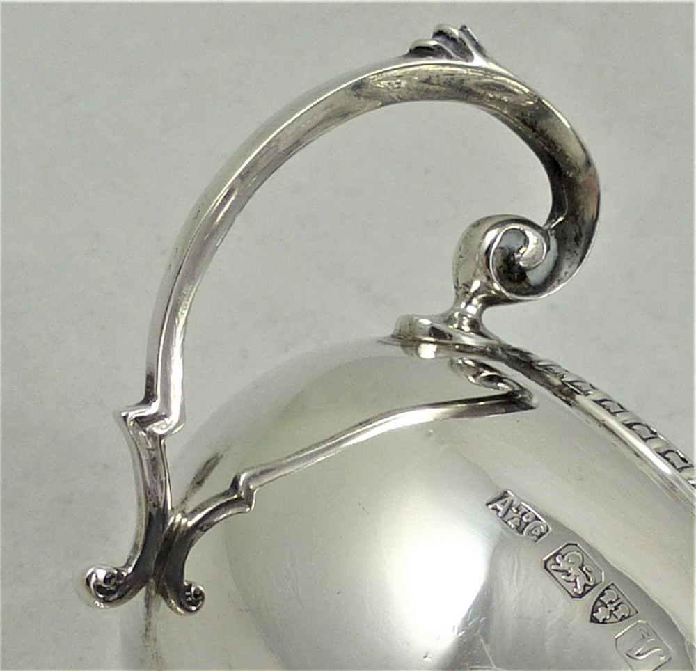 Asprey & Co Silver Three Piece Tea Set View XVI