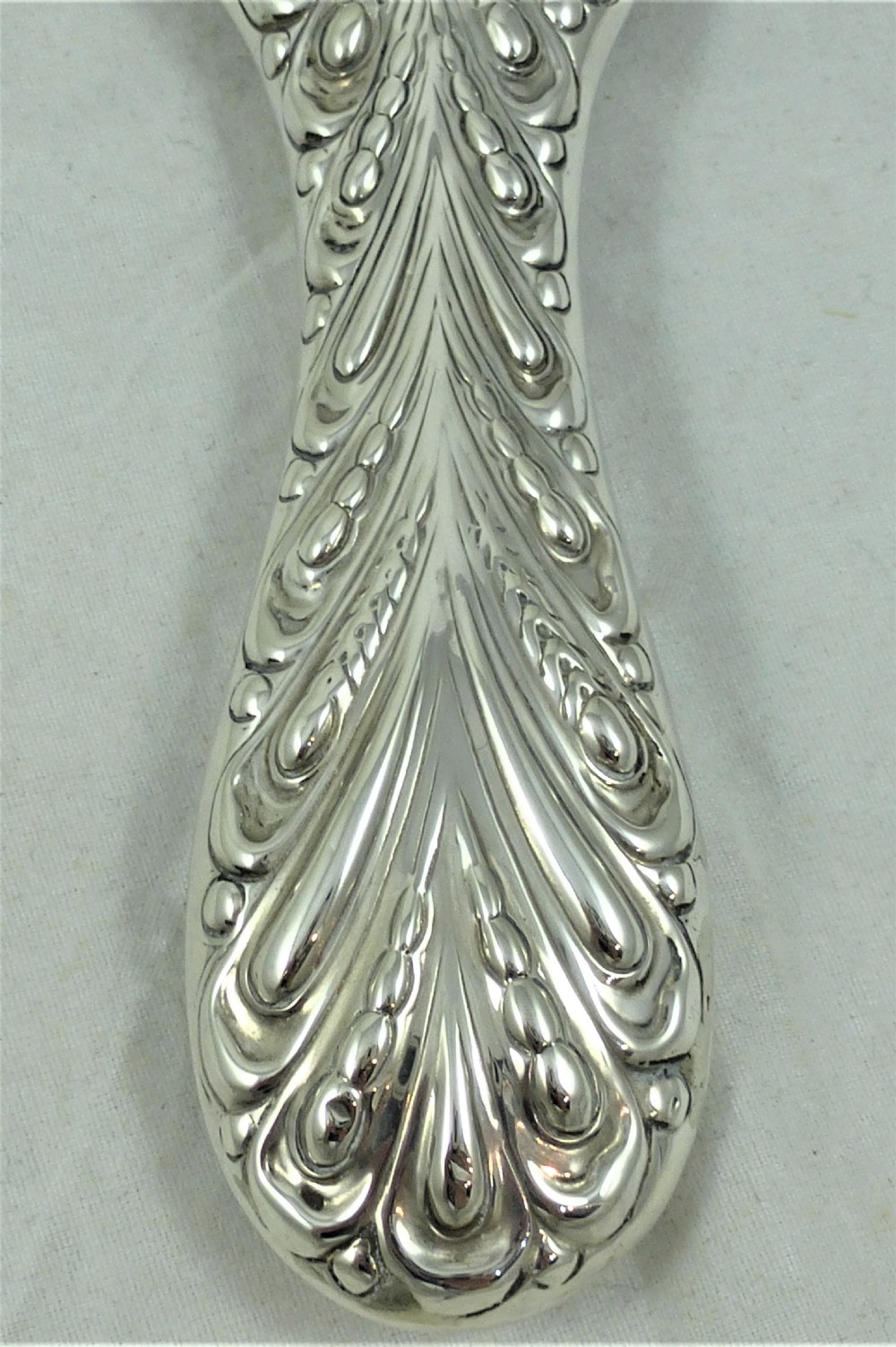 Victorian William Comyns Silver Hand Mirror View V