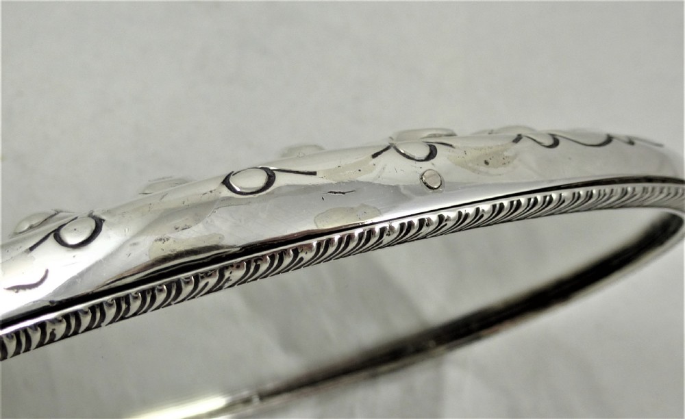 Victorian William Comyns Silver Hand Mirror View IX