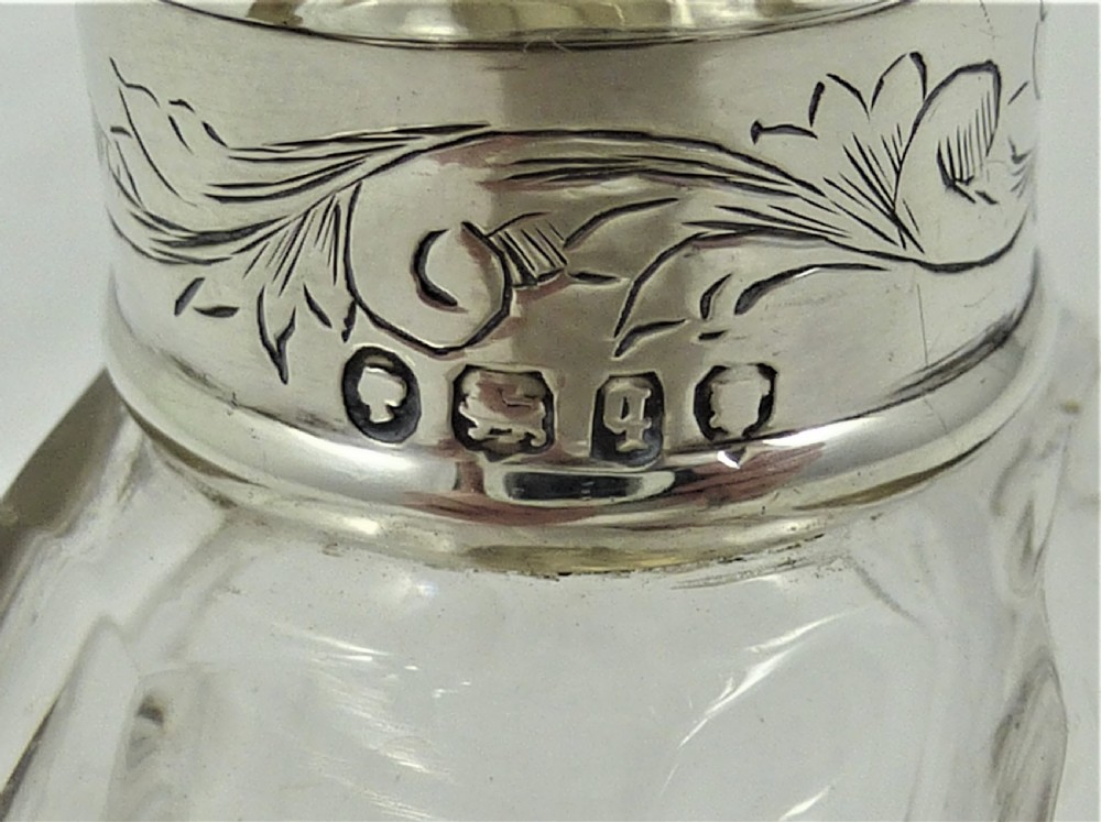 Victorian Thomas Jones Watson Silver Hip Flask View IX