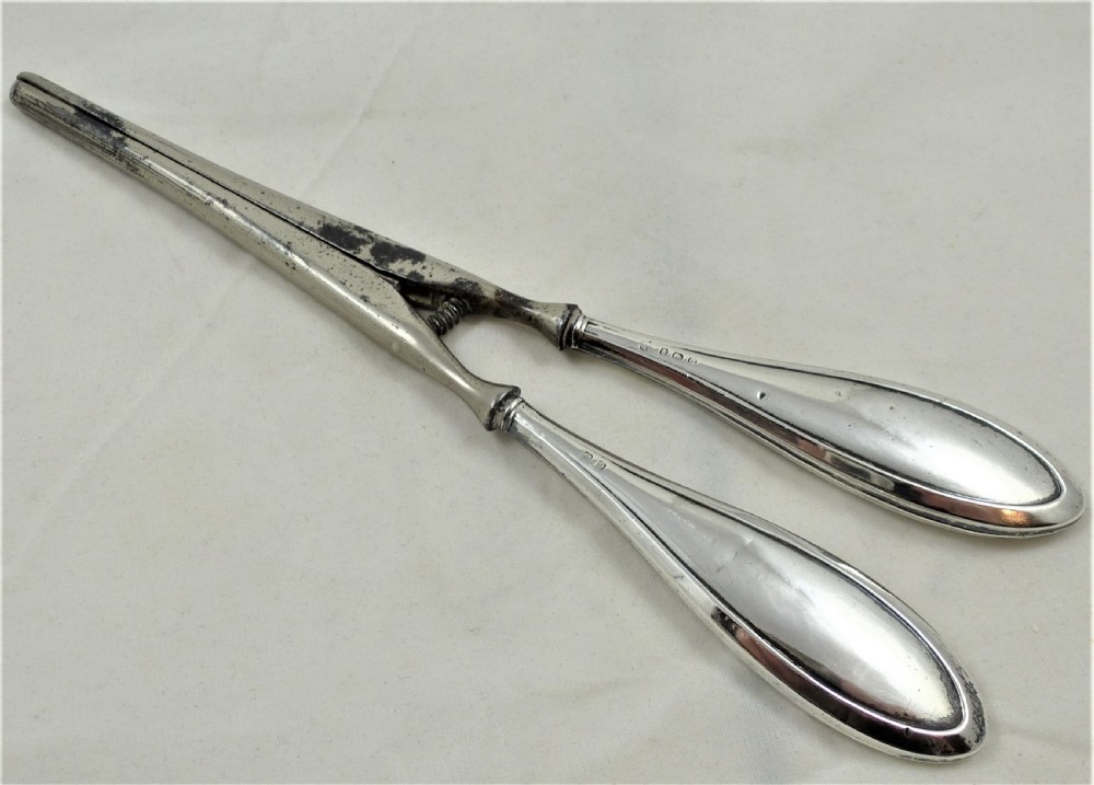 George V Hallmarked Silver Glove Stretchers