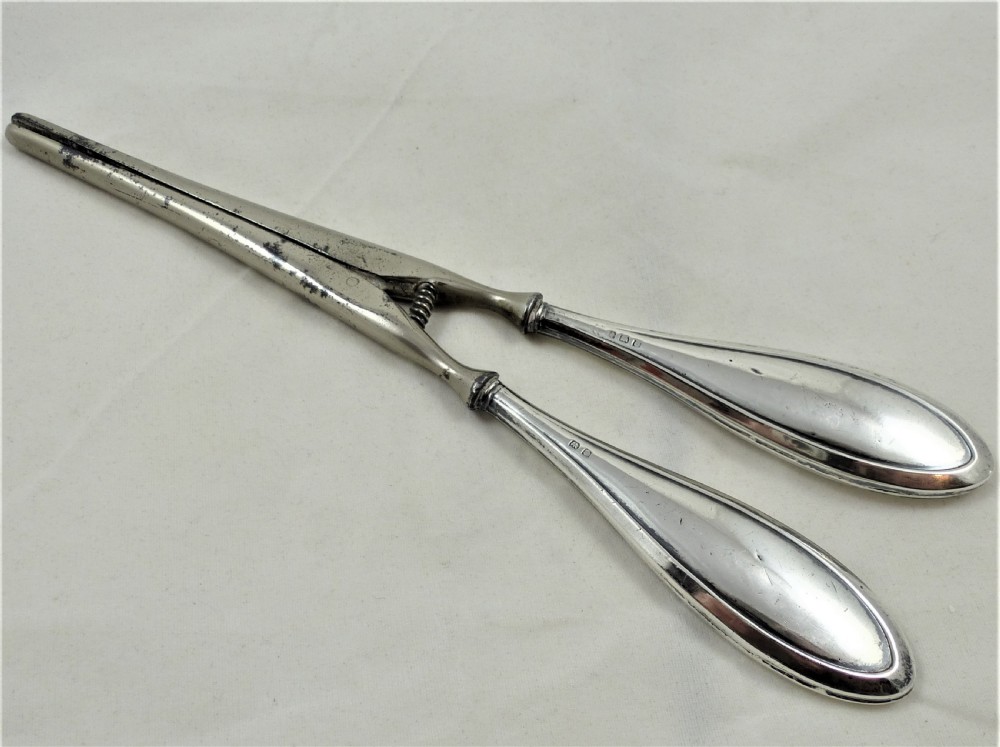 George V Hallmarked Silver Glove Stretchers View II
