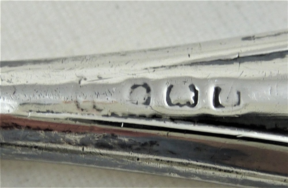 George V Hallmarked Silver Glove Stretchers View III