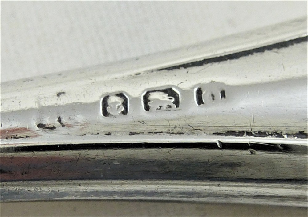 George V Hallmarked Silver Glove Stretchers View IV