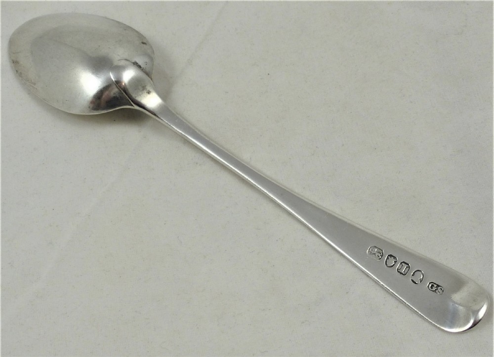 George Smith George III Silver Dessert Spoon View IV