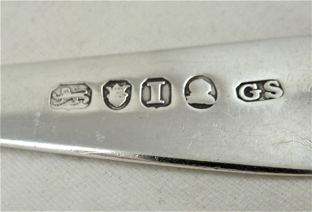 George Smith George III Silver Dessert Spoon View VI