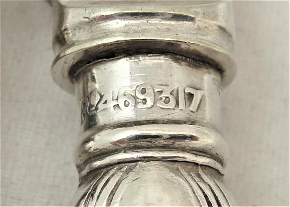 Set of Four Silver Handled Butter Knives View II