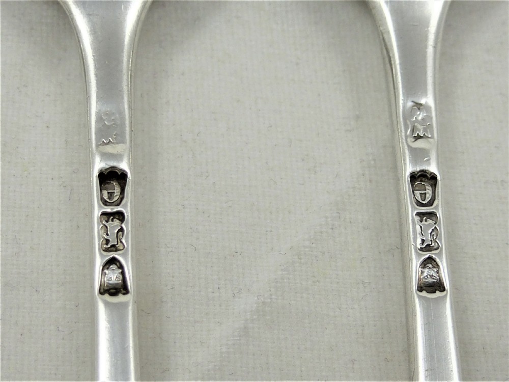 Set of Four Victorian Silver Rat Tail Teaspoons View VII