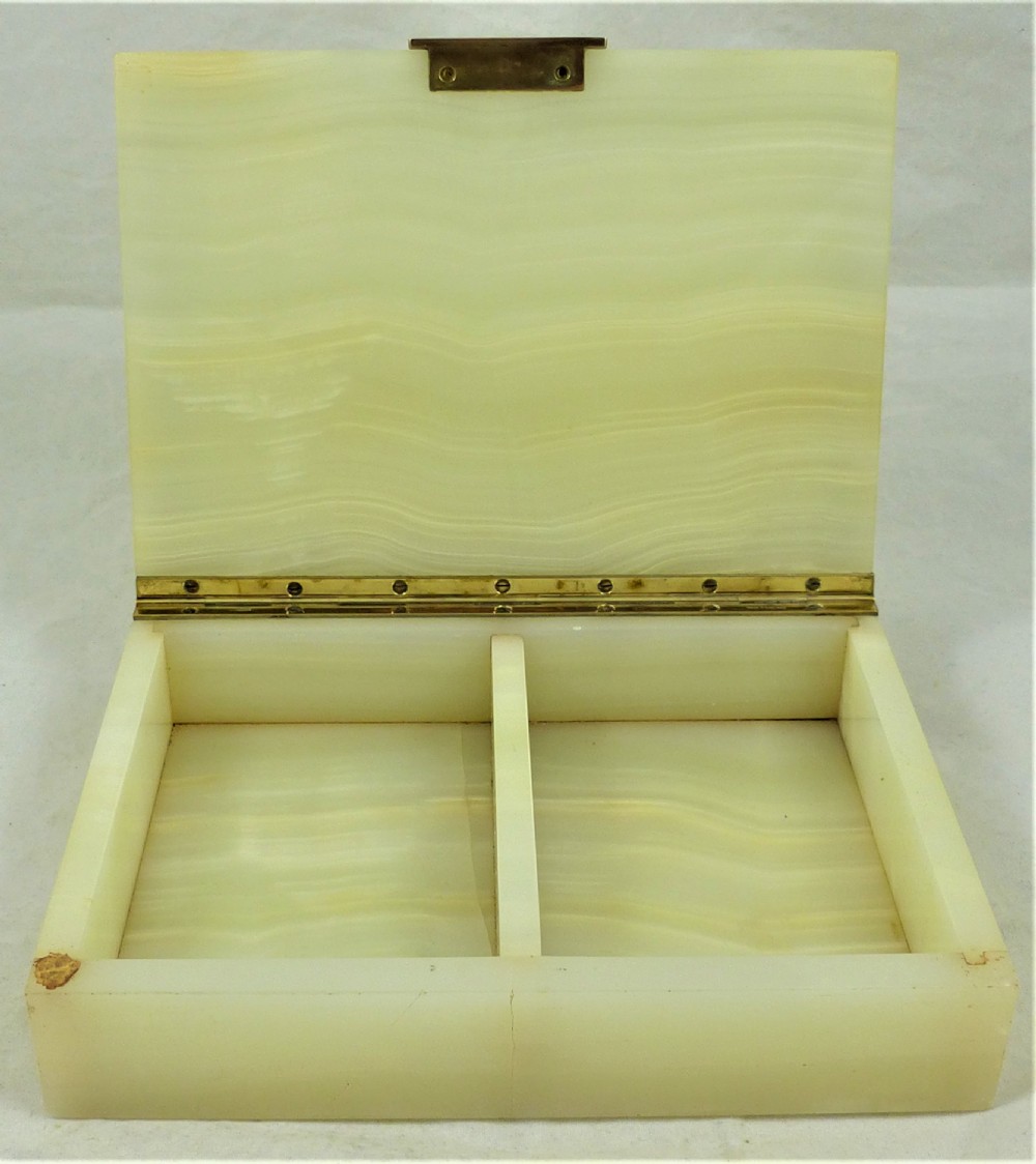 Henry Griffith Art Deco Onyx & Lapis Lazuli Box View X