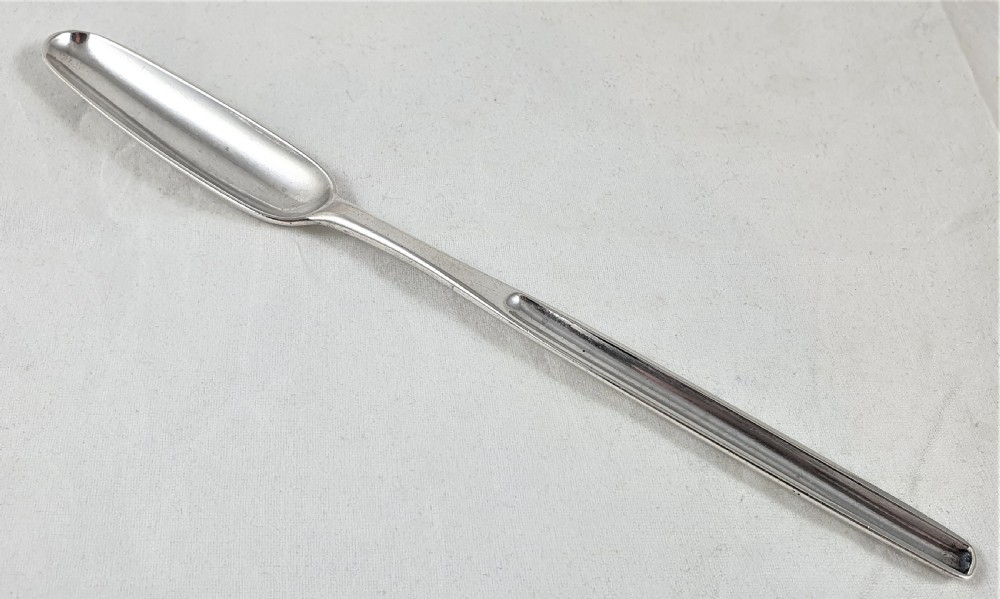 George II Silver Marrow Scoop 1752 Elizabeth Oldfield