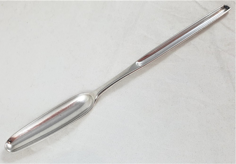 George II Silver Marrow Scoop 1752 Elizabeth Oldfield View II