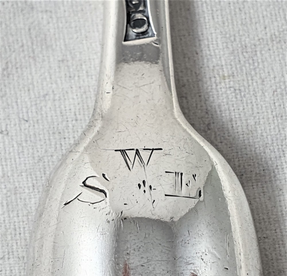 George II Silver Marrow Scoop 1752 Elizabeth Oldfield View VIII