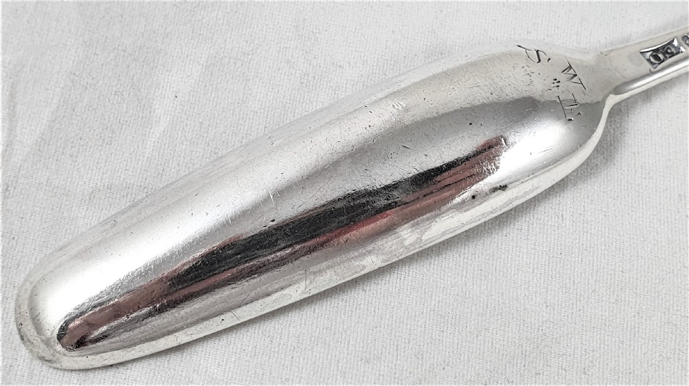 George II Silver Marrow Scoop 1752 Elizabeth Oldfield View X