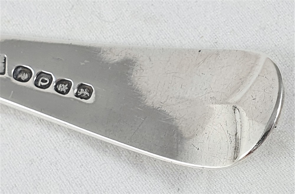 George III Silver Bateman Basting Spoon View VII