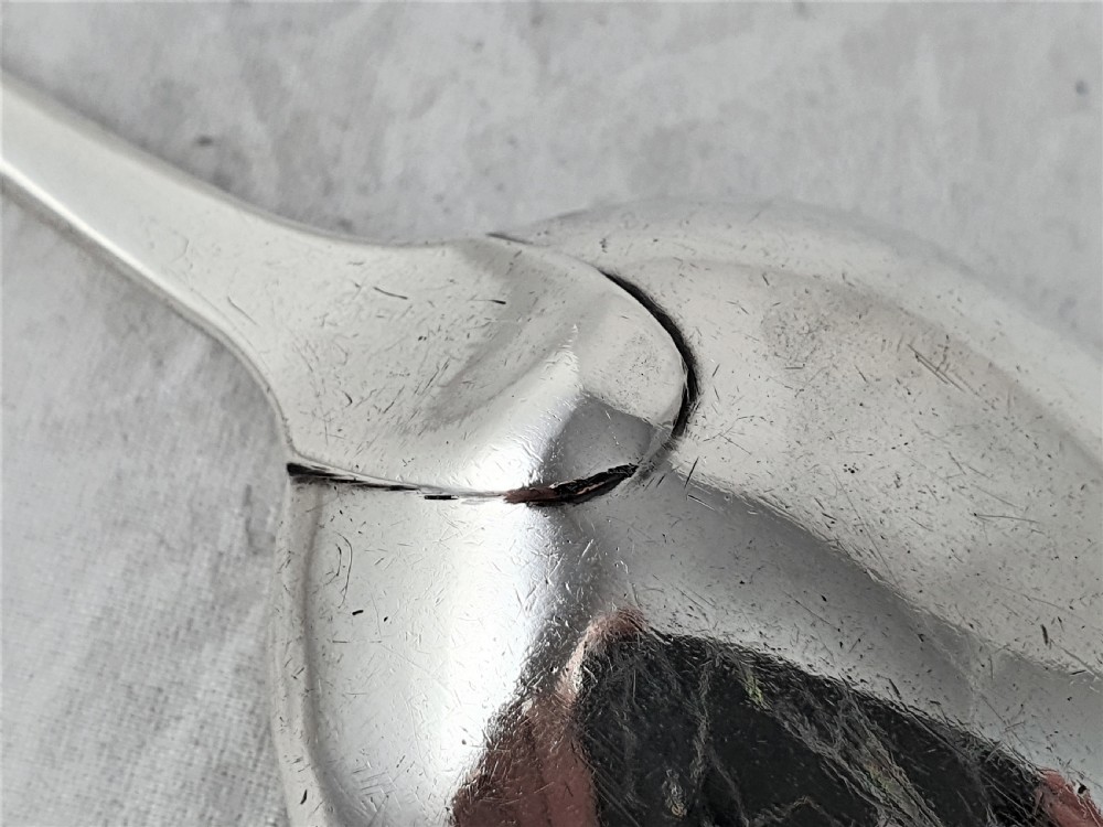 George III Silver Bateman Basting Spoon View X