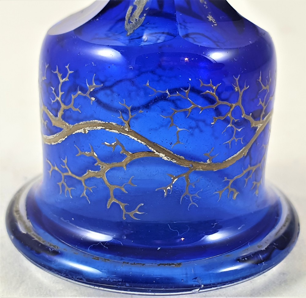 19th Century Bohemian Glass Perfume Bottle View IV