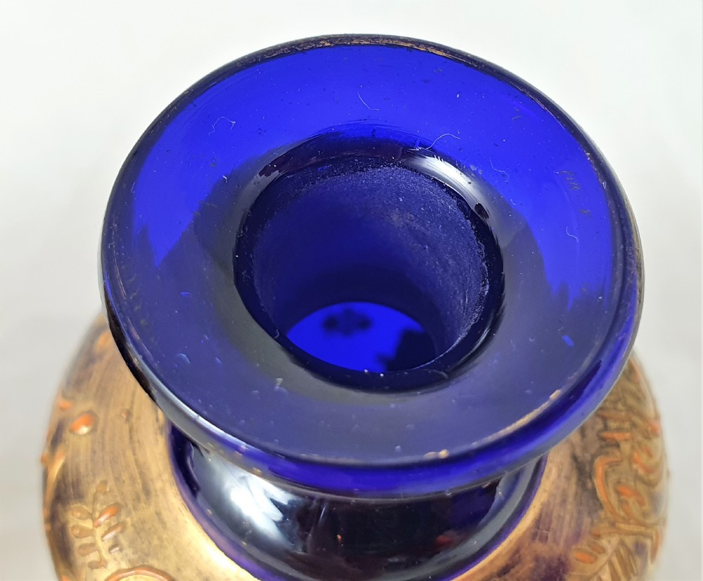 Pair of Bohemian Glass Perfume Bottles View VIII