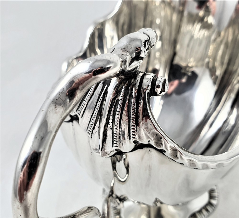 Victorian Sterling Silver Sauce Boat by Charles Stuart Harris View VI