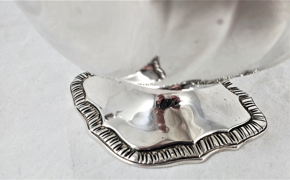 Victorian Sterling Silver Sauce Boat by Charles Stuart Harris View IX