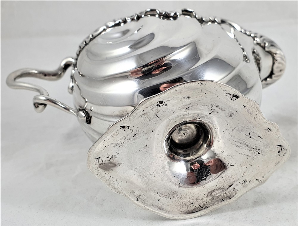Victorian Sterling Silver Sauce Boat by Charles Stuart Harris View X