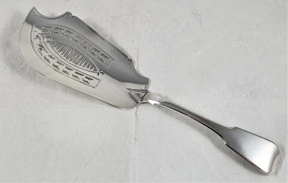 George IV Sterling Silver Fish Slice