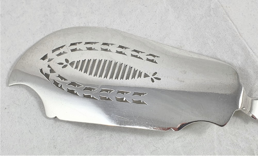 George IV Sterling Silver Fish Slice View VIII