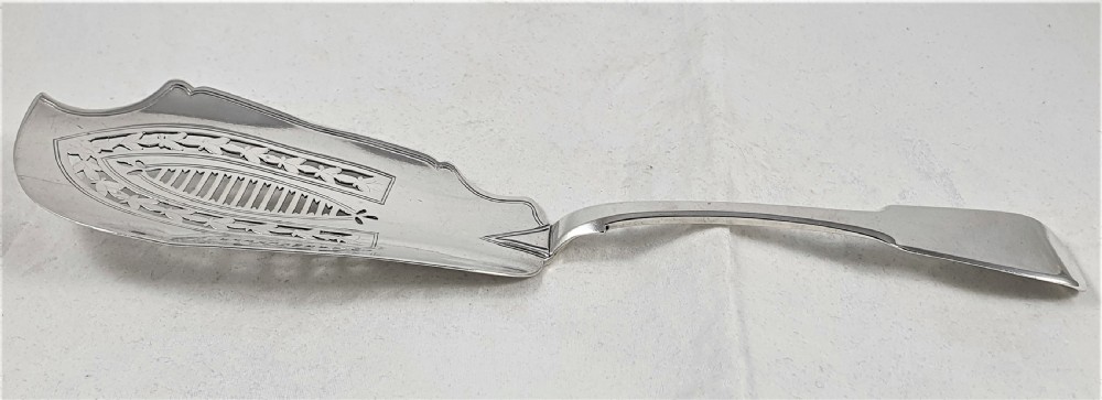 George IV Sterling Silver Fish Slice View XI