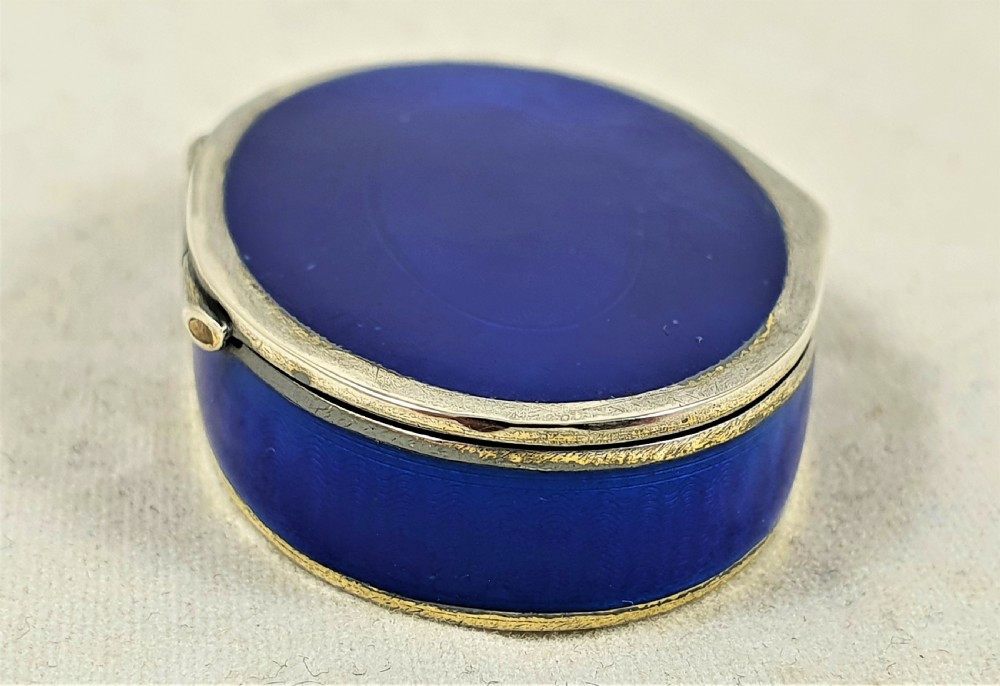 Norwegian David-Andersen Silver and Enamelled Box View V