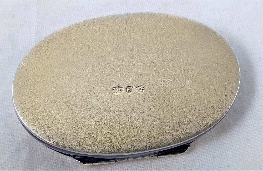 Norwegian David-Andersen Silver and Enamelled Box View X