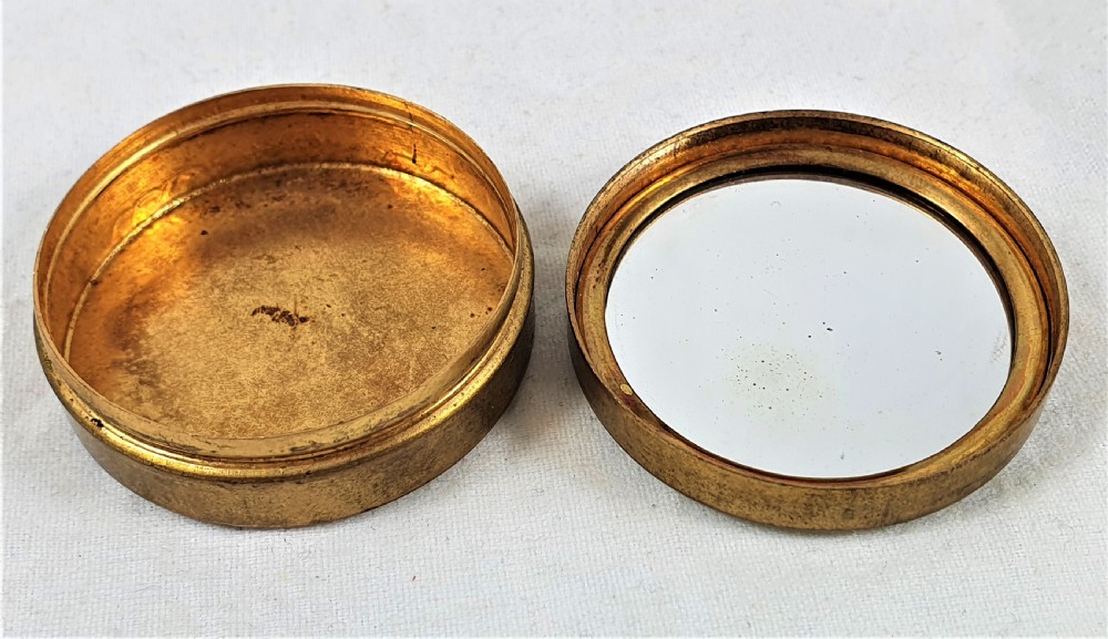 Guilloche Enamel and Gilt Brass Pill Box View VII