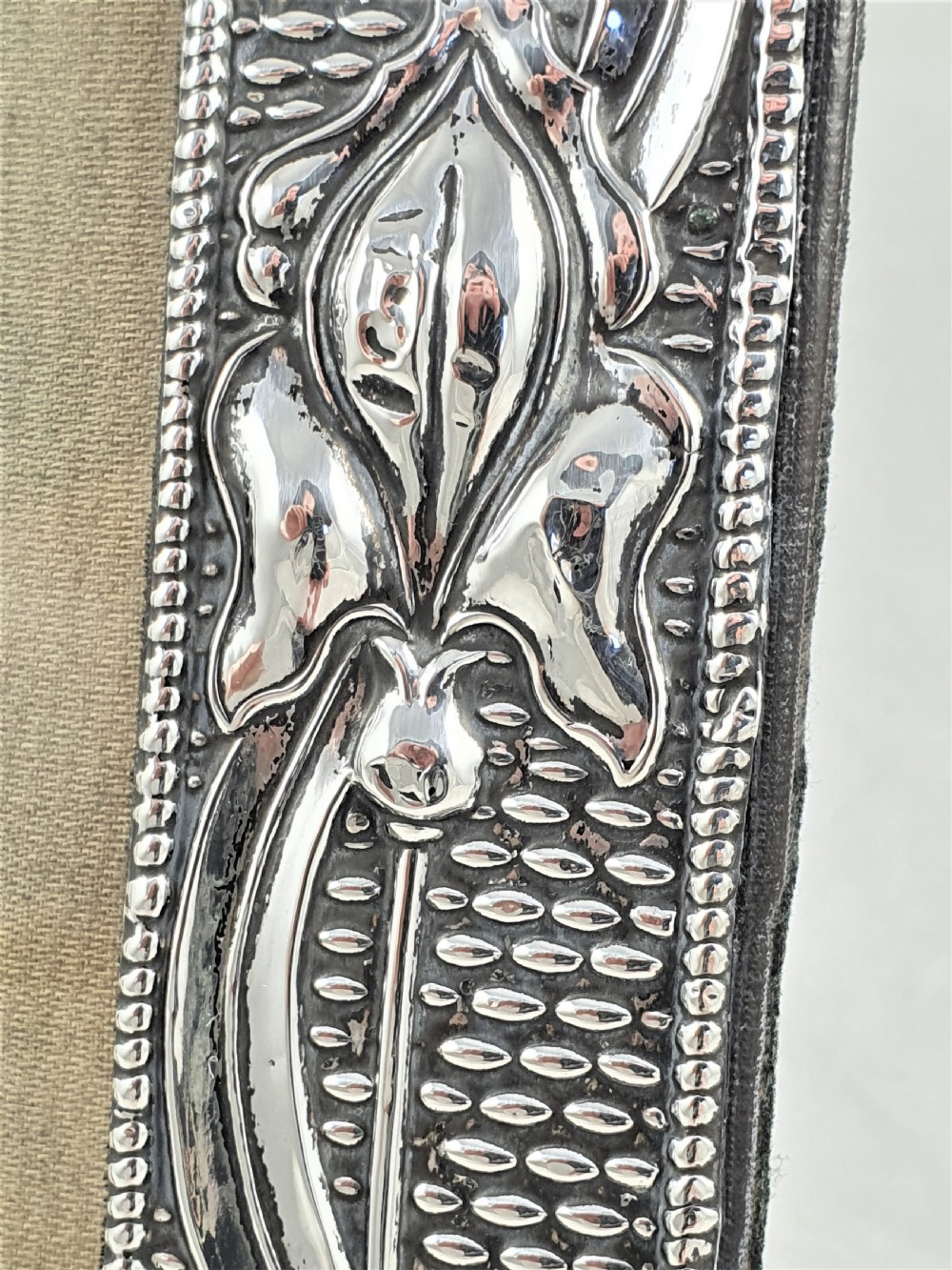 Edwardian Art Nouveau Silver Photograph Frame View VII