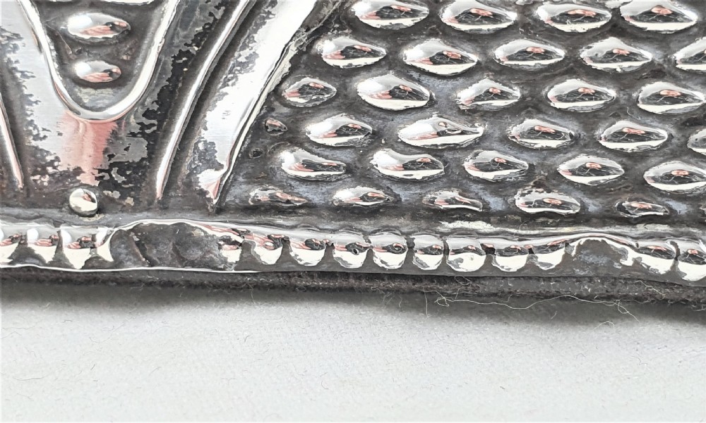 Edwardian Art Nouveau Silver Photograph Frame View XII