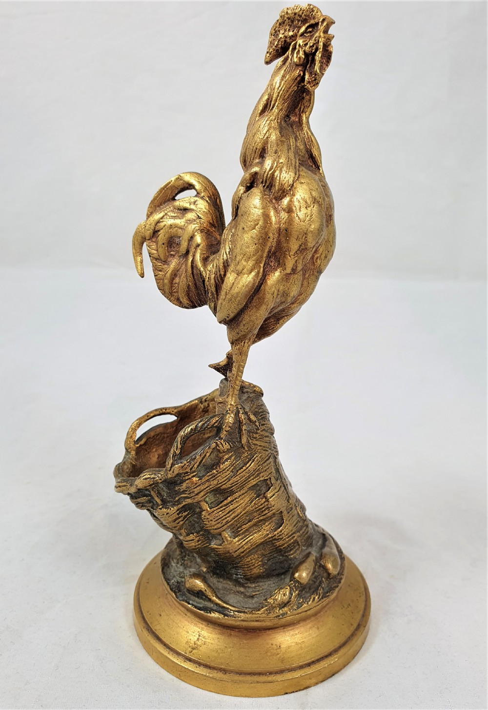 Auguste Nicholas Cain, Bronze Rooster View III