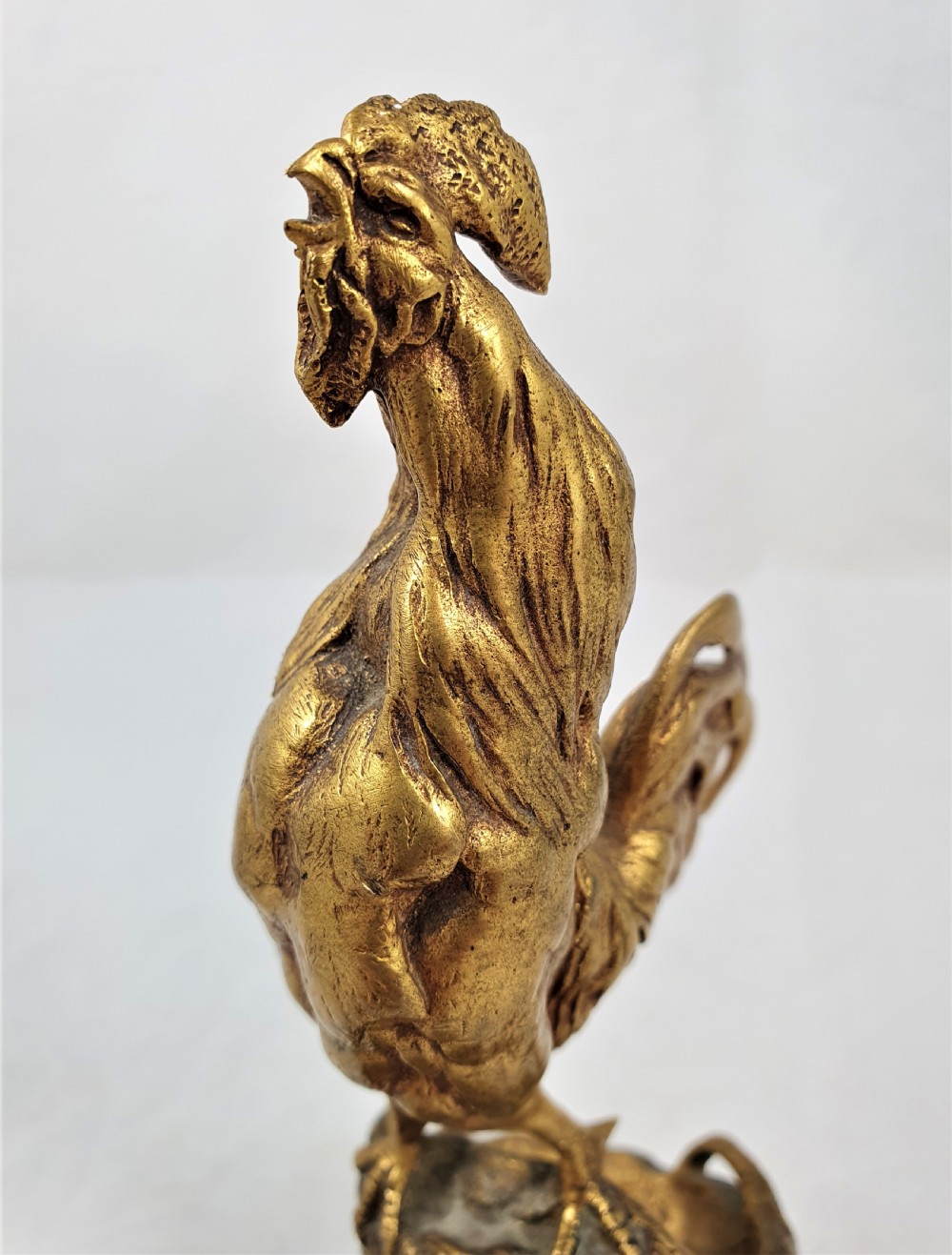 Auguste Nicholas Cain, Bronze Rooster View IV
